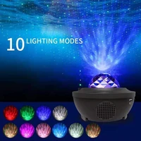 colorful starry sky projector blueteeth usb voice control music player led night light usb charging projection lamp kids gift