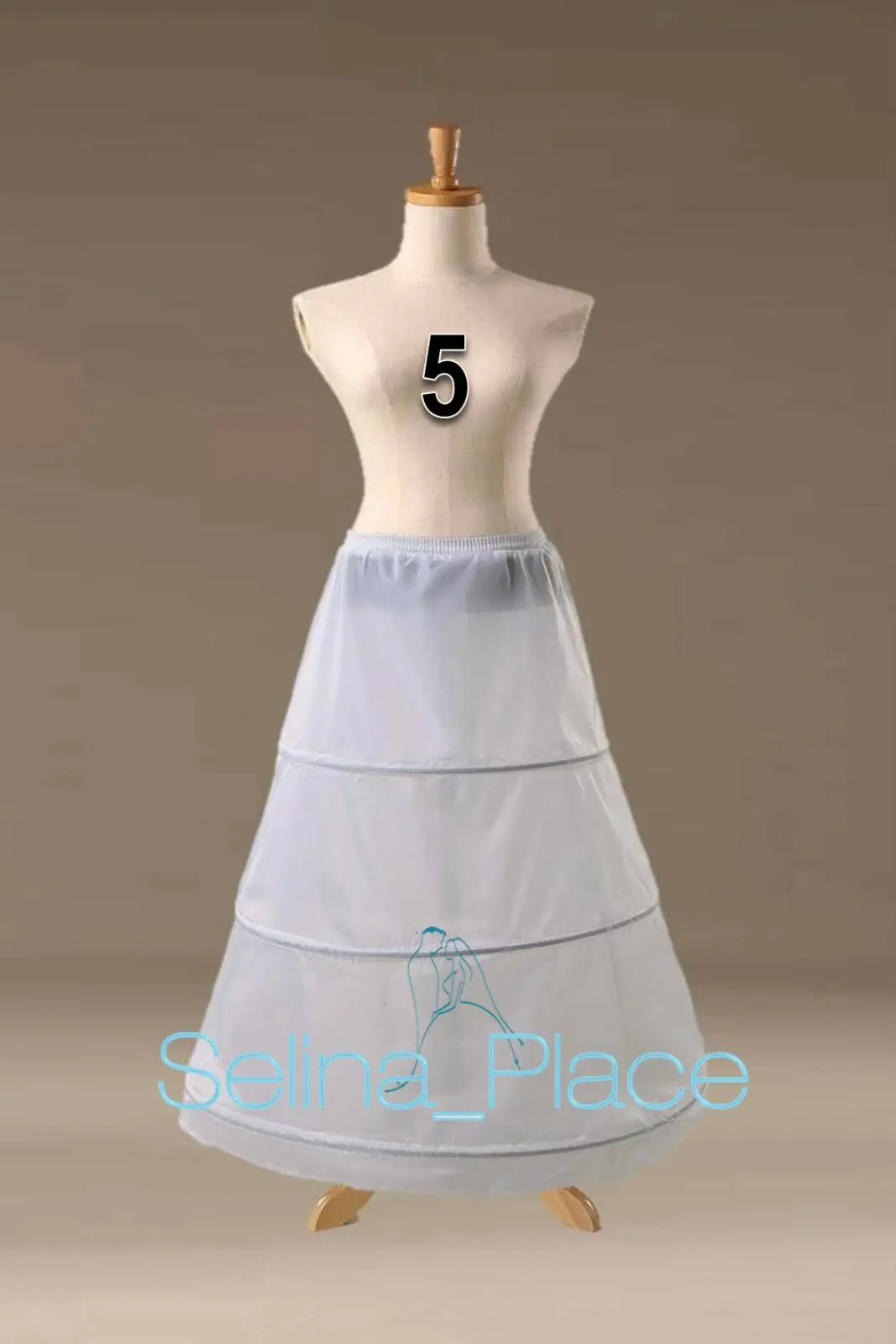 

White A Line/Fishtail/Merimaid Hoop Hoopless Ball Gown Crinoline Petticoat Slips