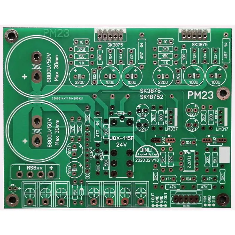

SK3875 Power Amplifier Board PCB