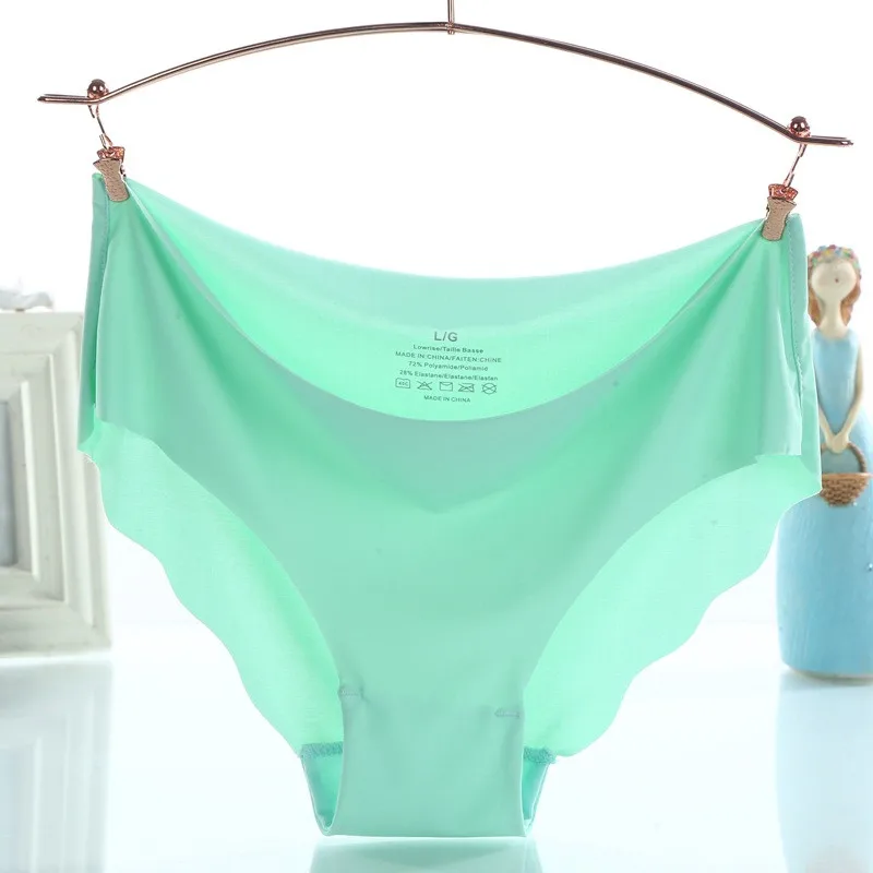 HJKYT Летний стиль majtki bezszwowe детские трусы ropa mujer сексуальные хлопковые шелковые
