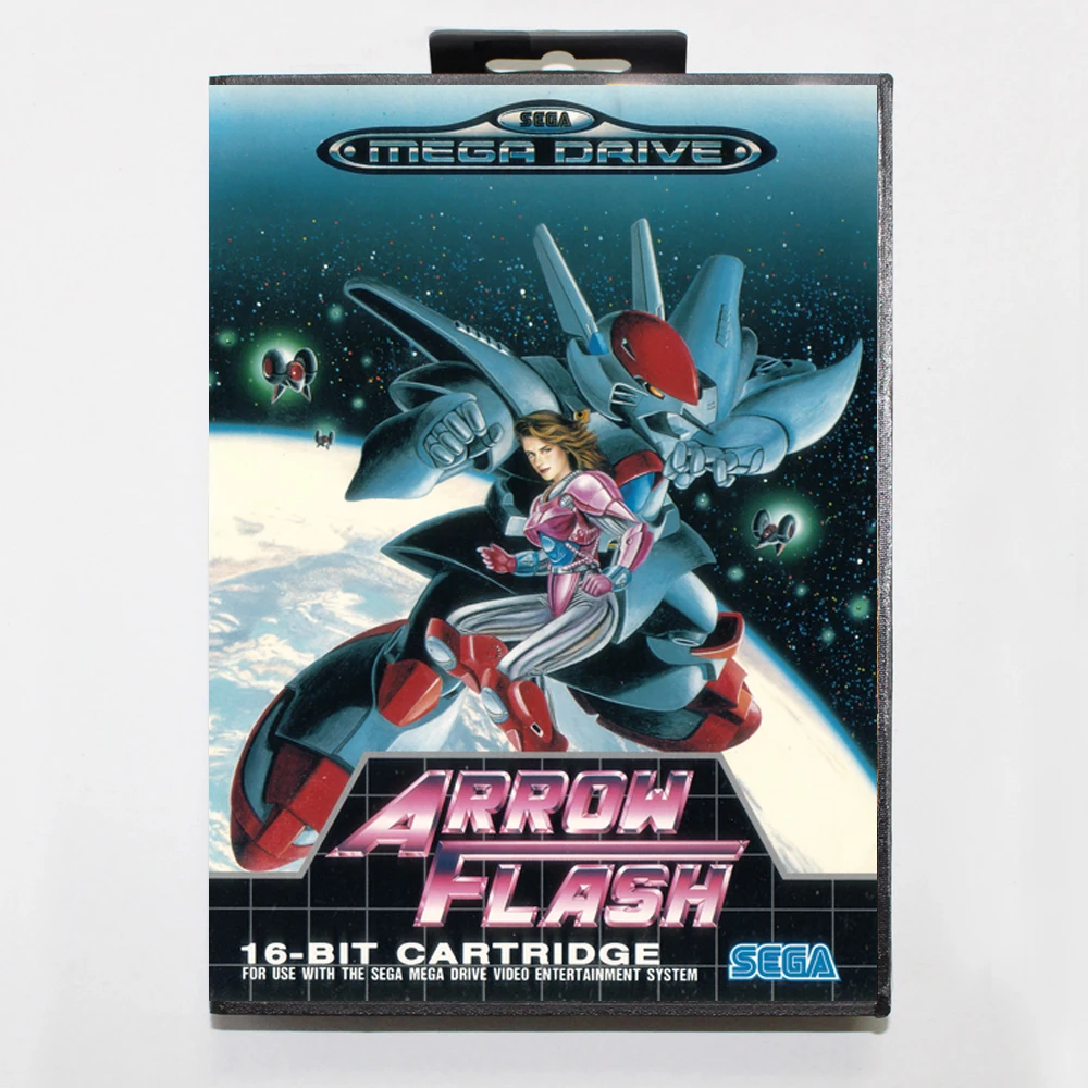 

Игровая карта Arrow Flash 16bit MD для Sega Mega Drive/ Genesis в розничной упаковке