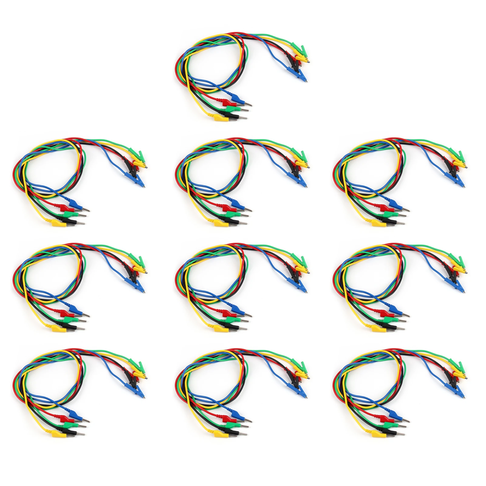 Artudatech 20 шт. силиконовых кейсов Напряжение кабель Тесты защищенный зажим крокодил