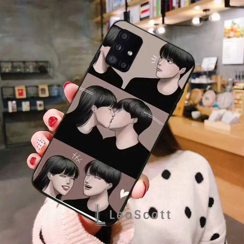 

Funny sweet beautiful couple Phone Case for samsung galaxy s21 s20 fe s10 s9 s8 s30 note 20 10 ultra plus pro lite 5G funda