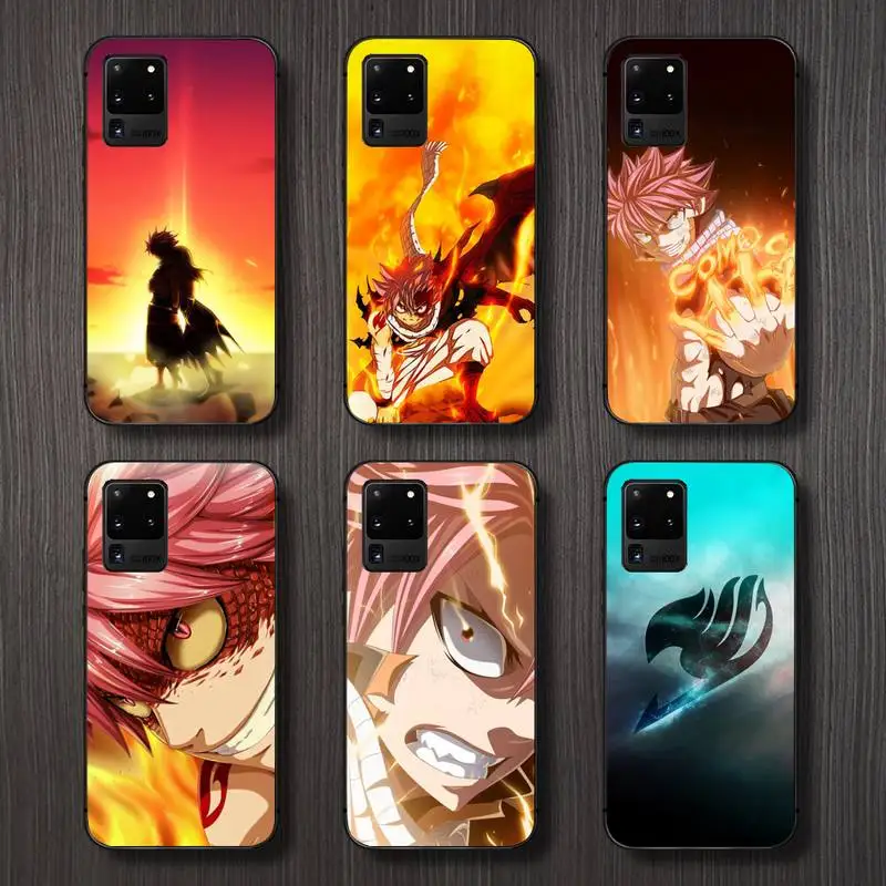 

Fairy tail Phone Case For Samsung A32 A51 A52 A71 A50 A12 A21S S10 S20 S21 Plus Fe Ultra