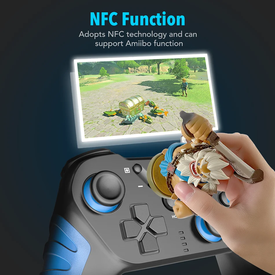 Беспроводной профессиональный Bluetooth-контроллер OIVO для Nintendo Switch с функцией NFC