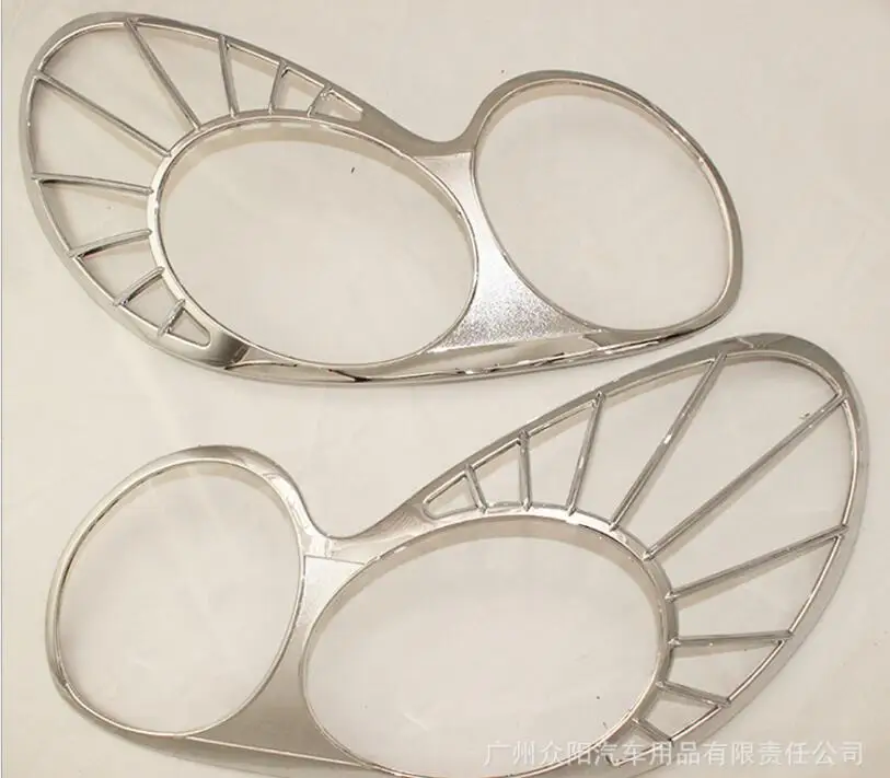 Высококачественные фары ABS декоративные с блестками 2003 для Hyundai SONATA|Хромирование|