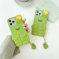 agrotera soft silicone case cover for iphone 7 8 plus x xs xr 11 pro max se 2020 12 3d cute cartoon green cactus