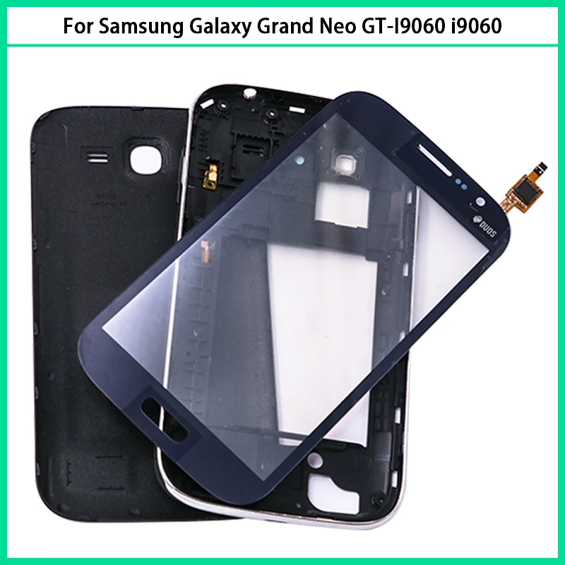 Для Samsung Galaxy Grand Neo GT I9060 i9060 9060 корпус средняя рамка батарея задняя крышка