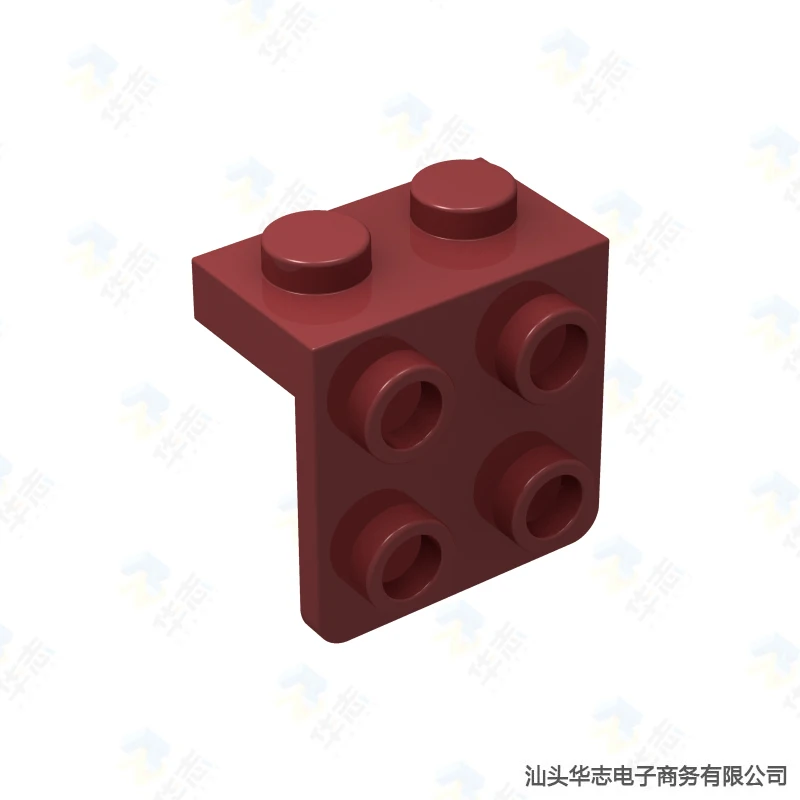 Кронштейн 1x2-2x2 MOC DIY аксессуары для строительных блоков 44728 | Игрушки и хобби
