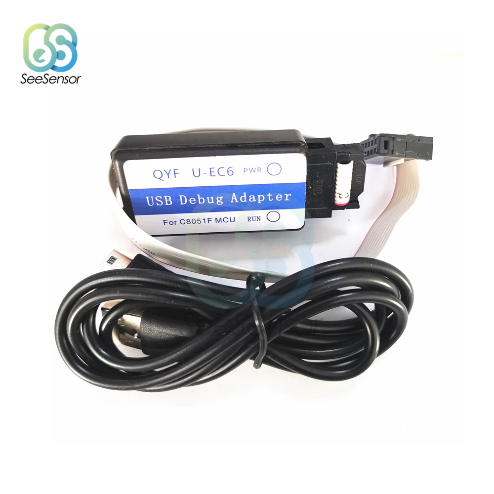 U-EC6 USB универсальный эмулятор совместимый с C8051 полный диапазон MCUs отладочный