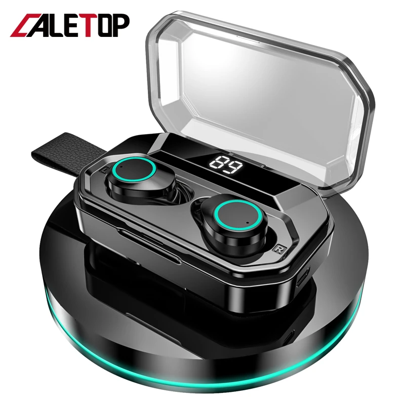 Новые обновленные стереонаушники G02 TWS 5 0 Bluetooth 9D беспроводные наушники IPX7