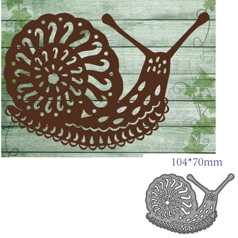 

metal cutting dies cut die mold Animal snails decoration Scrapbook paper craft knife mould blade punch stencils dies
