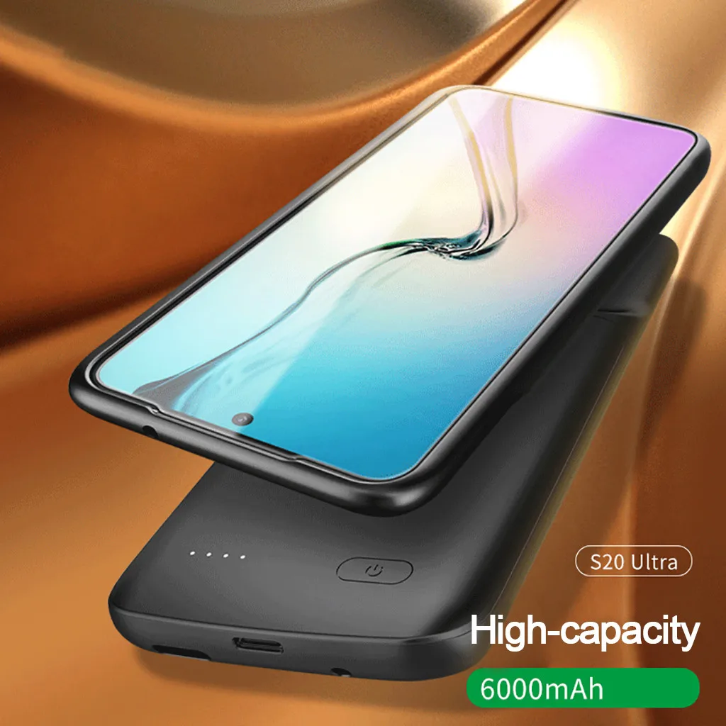 Чехол-аккумулятор для Samsung Galaxy S20 4000 мАч | Мобильные телефоны и аксессуары