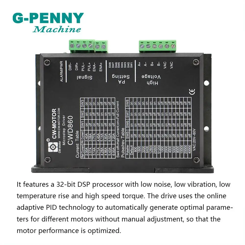 Бесплатная доставка! Драйвер электродвигателя с ЧПУ NEMA23 NEMA34 2-фазный шаговый