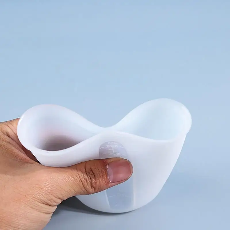 

1pcs Silicone Mixing Cups For Home Baking Tools 250ml Epoxy Cup Mold Silicone Precise Measuring Cup Mold Resin Casting Mold