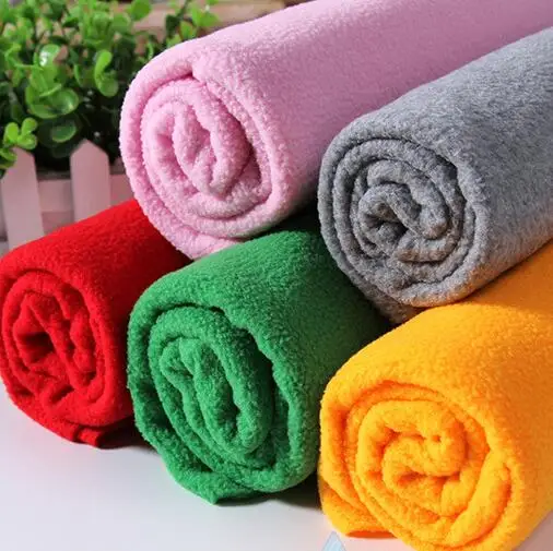 Разноцветная флисовая ткань коралловый кашемировый фетр для кукол ручной работы