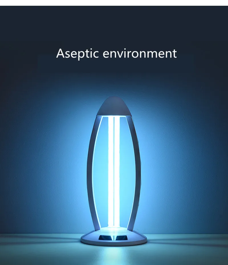 

Ultraviolet UVC Sterilization Lamp Household Remote Control Mobile Disinfection 110V Ozone 20-40 Square Meters