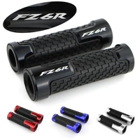 for yamaha fz6r motorcycle accessories handlebar handle grips cnc aluminum none slip rubber