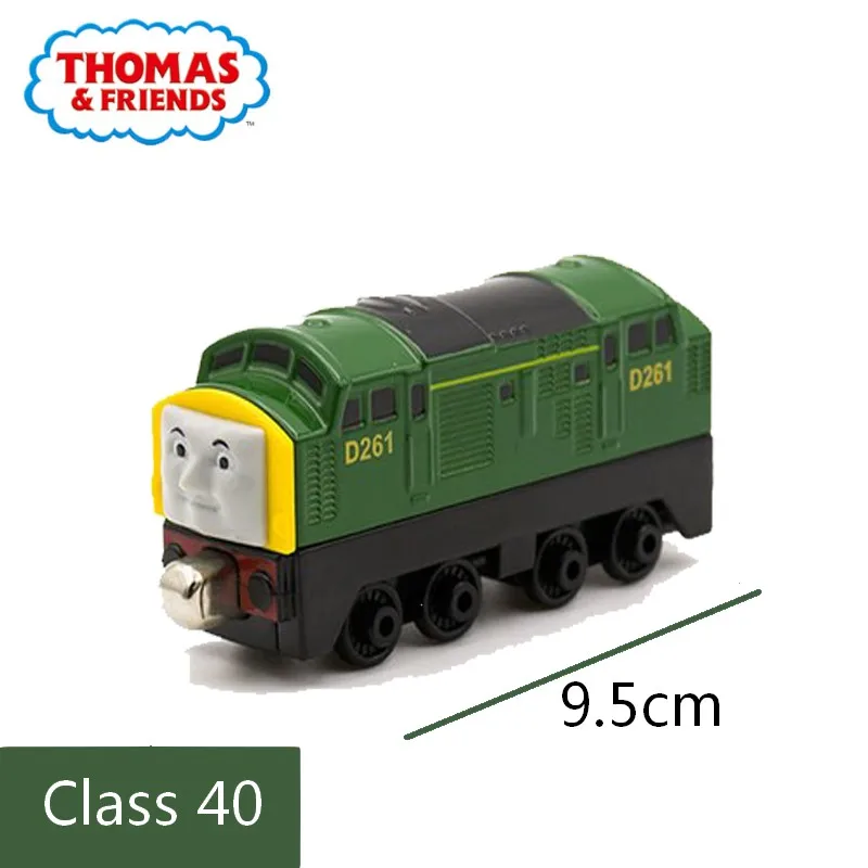Class 40 Натуральная кожа с принтом из мультфильма «Томас и его друзья» для Track Master вагонный состав ролевая модель 1:43 металлический Пластик магнитная железная дорога с машинкой для мальчиков игрушки Рождественский подарок - Цвет: Class 40