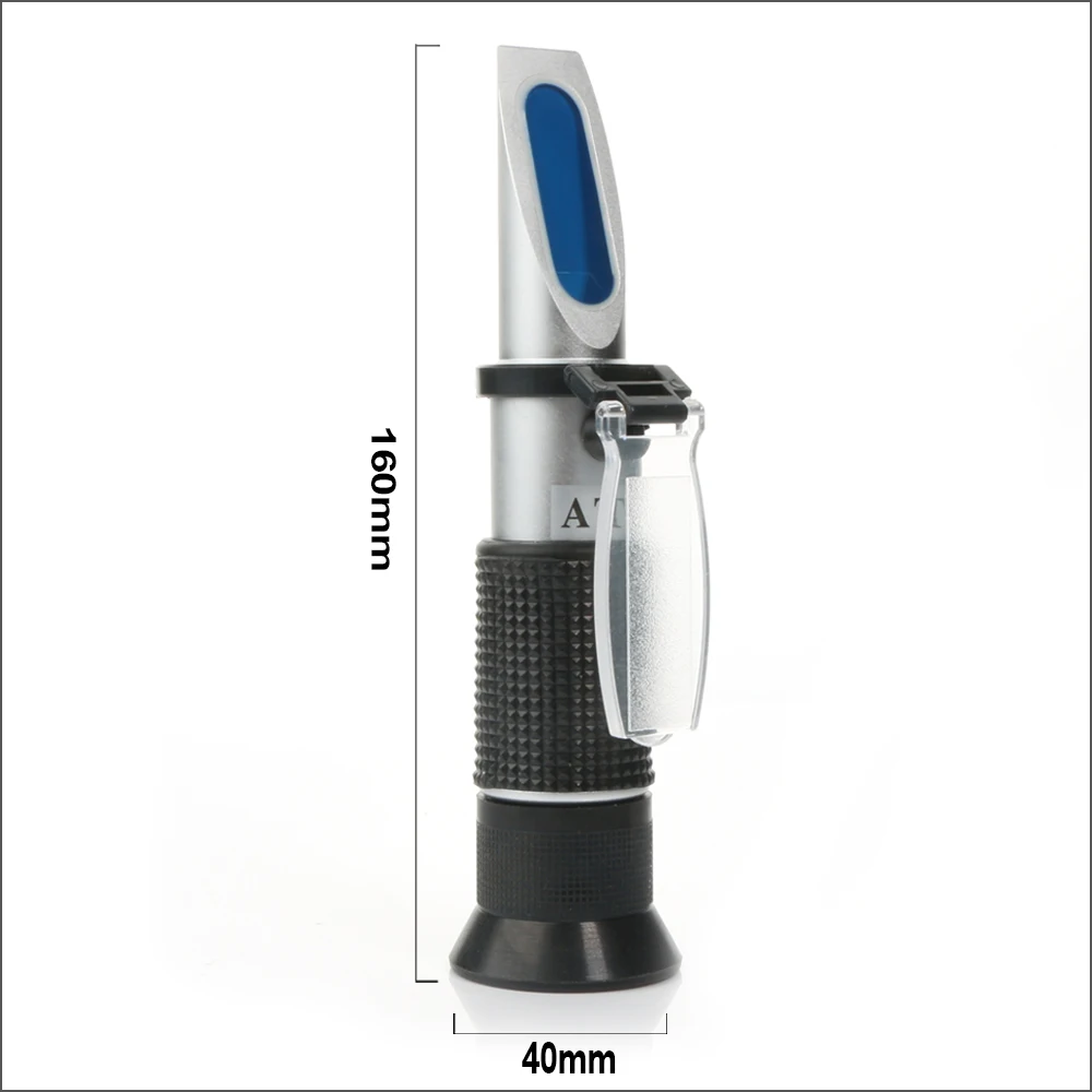 RZ Milk Concentration Refractometer Auto Refractometers Digital 0-20% Handheld Milk Refractometers Brix Portable Refractometer