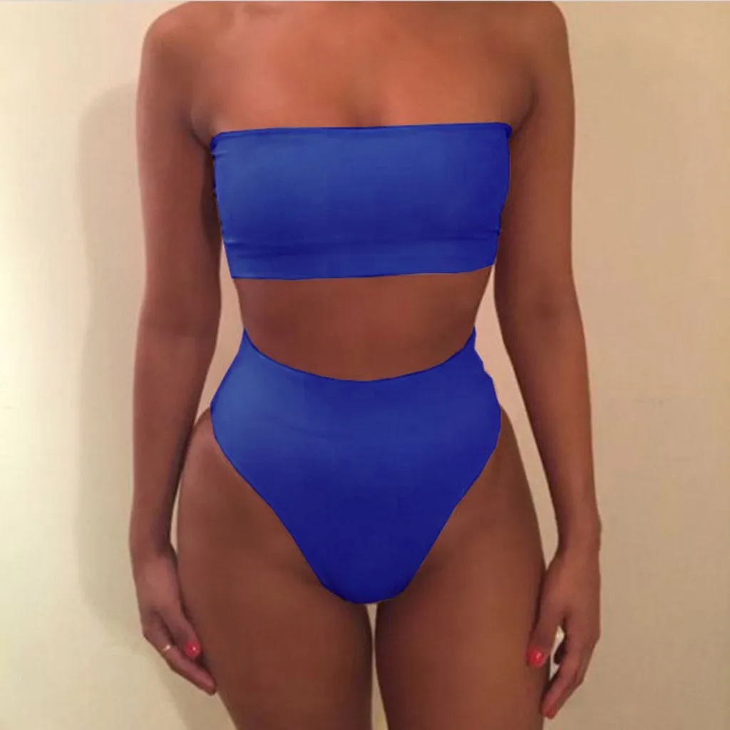 

Swimwear Women 2021 Summer Bandage Bikini Bra Swimsuit Bathing Set