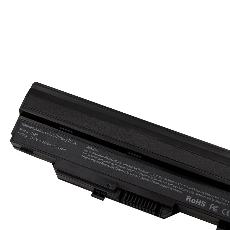 Батарея для ноутбука MSI Wind U100 U90 14L-MS6837D1 3715A-MS6837D1 6317A-RTL8187SE черная 6 ячеек | Компьютеры