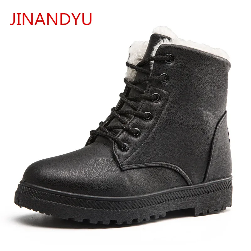 

Snowboots Unisex Size35-44 Snow Boots Ladies Winter Boots Keep Warm Waterproof Women Shoes Flats Leather Cowboy Boots Femme