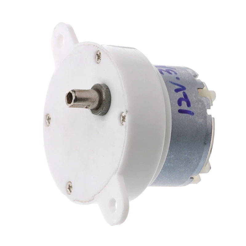 DC 12V 3 RPM цилиндр с высоким крутящим моментом Электрический микро мотор редуктор