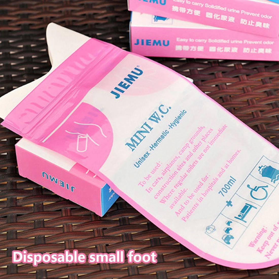 700 мл автомобильный мешок для мочи мешки рвоты мини-мобильные туалеты удобный