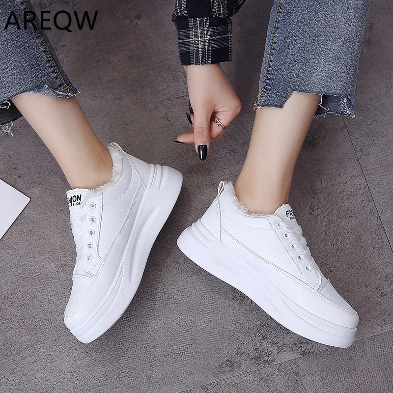 

2020 Cotton Shoes Female New Women's Boots Winter Plus Velvet Cotton Shoes Thick-Soled Warm Snow Women Cotton Boots