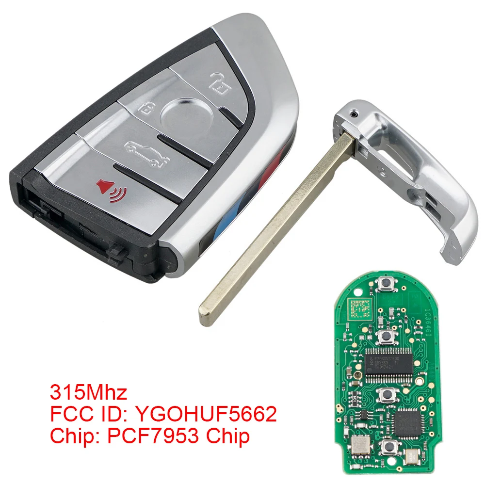 315 МГц 4 кнопки универсальное автомобильное зарядное устройство с дистанционный