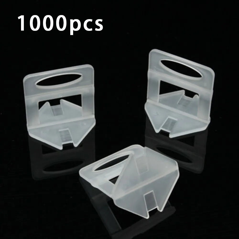 1000 шт многоразовые плоские плитки выравнивающие системы зажимы 2 мм стены пола