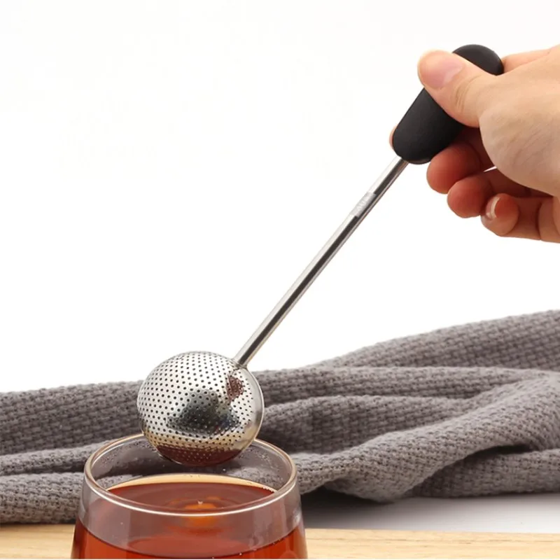 

304 Stainless Steel Rotating Double-faced Tea Drain Filter Mesh Coffee Tea Maker Infusers Strainers Thee Zetgroep Voor Maken