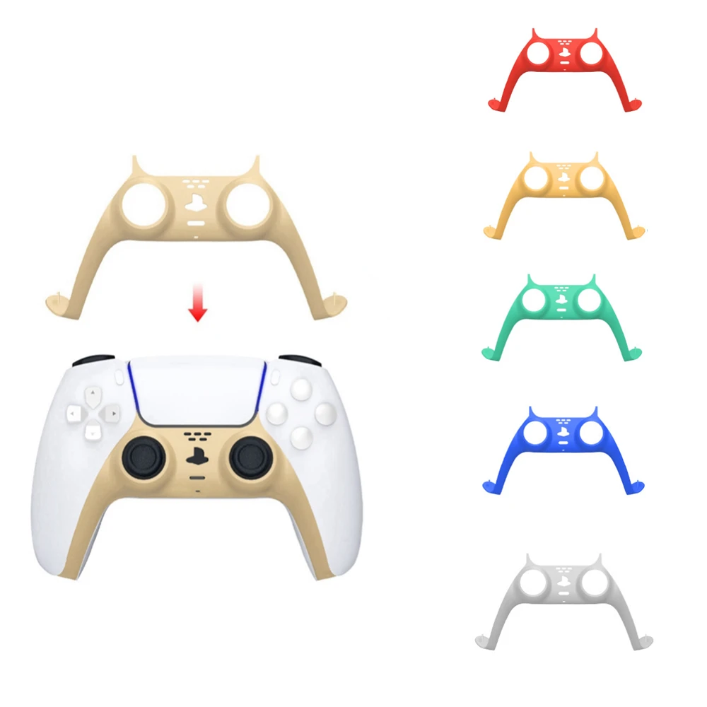 

Handle Decorative Clip Cover Clamp Controller Middle Decorative Cover Strip Skin Shell for PS5 Gamepad Games Accessories