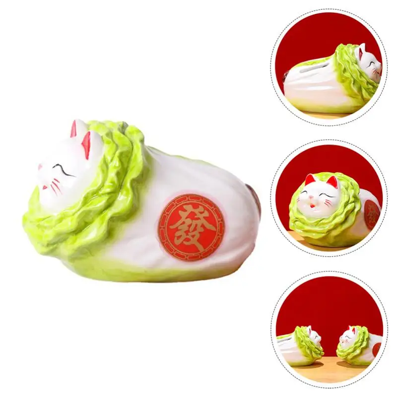 

1Pc Coin Storage Jar Money Storage Jar Craft Decoration Desktop Decoration