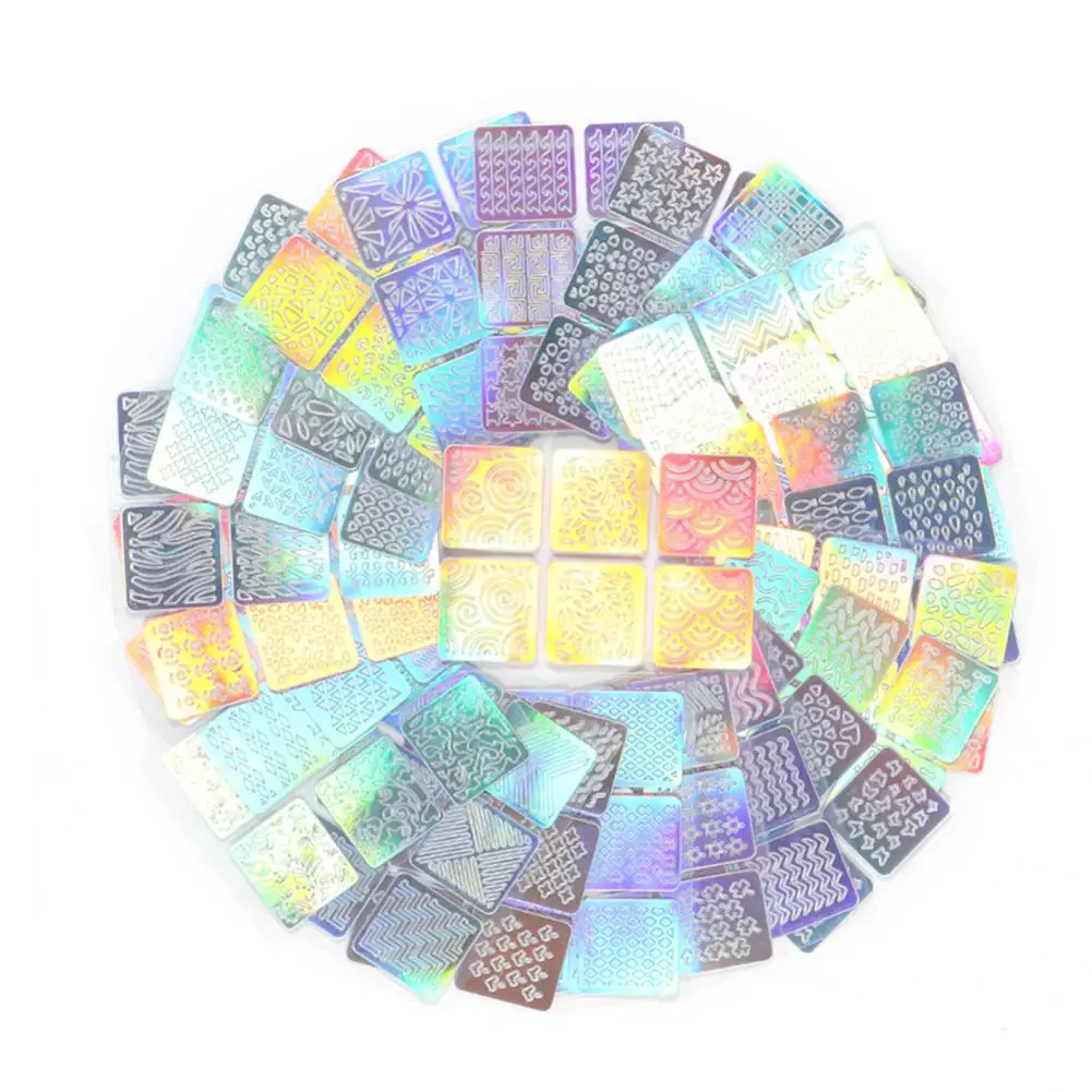 24 шт./компл. универсальные магнитные инструменты для переноса маникюра шаблон