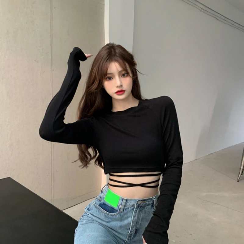 Футболка женская с длинным рукавом