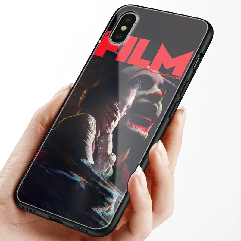 Пленка Joker Joaquin Phoenix мягкий силиконовый стеклянный чехол для телефона apple iPhone 6 6s 7 8 Plus X XR XS 11 PRO MAX