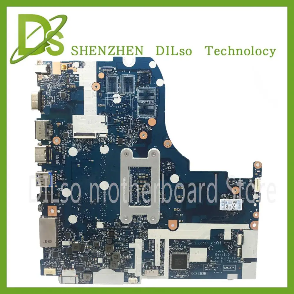 KEFU NM-A751 материнская плата для lenovo 310-15ISK 510-15ISK материнская плата для ноутбука i3-6100U 4 Гб ОЗУ GT940M-2G оригинальная тестовая материнская плата