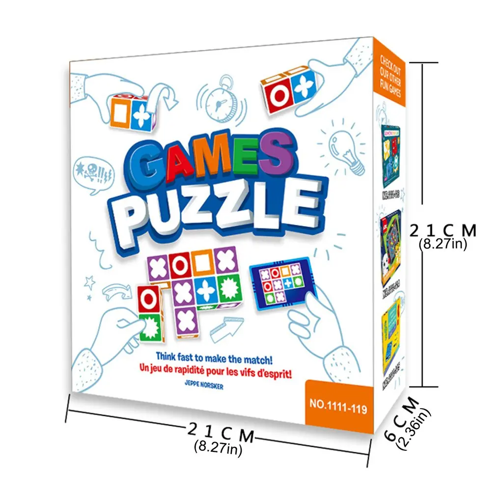 

Intelligent Match Madness Board Game Match Master Children Toy Educational Toys Kit Multiplayer Party games Toy Logical Thinking