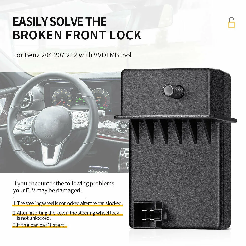 Эмулятор MB ESL ELV, симулятор ELV EIS для Mercedes Benz W204 W207 W212, совместимый с Autel IM608, VVDI BGA Tool, программатором CGDI (art.: 3920ceeef9857) - 3920ceeef9857