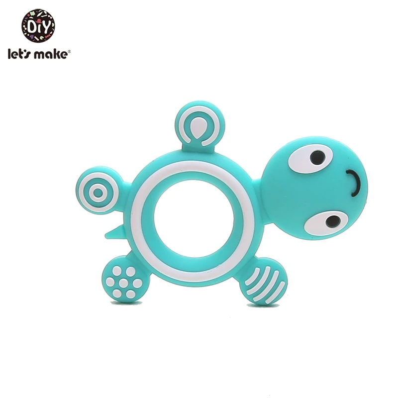 Let'S Make 1Pc Silicone Baby Teether Toddler Toys Diy Stroller Accessories For Pacifier Chain Owl Food Grade Toys Baby Teether