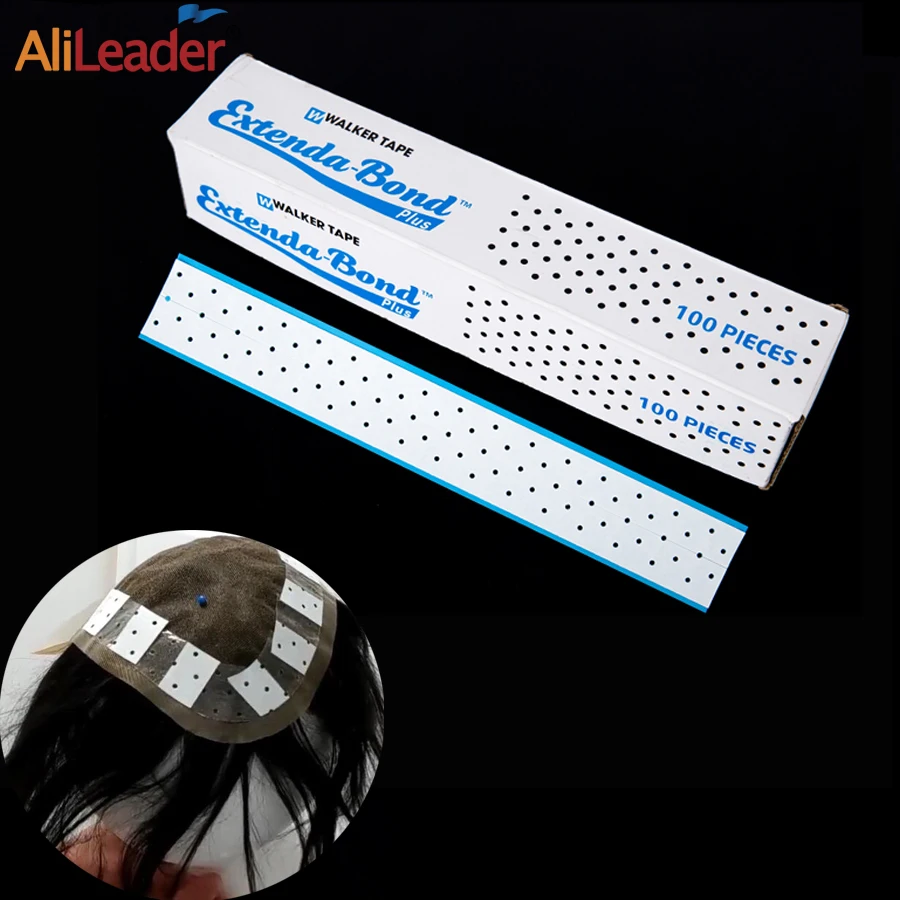 

Alileader Quality Tape On Hair Strong Double Tape For Toupee Extenda-Bond Plus Wig Tape Double Sided Salon Pro Hair Bonding Glue