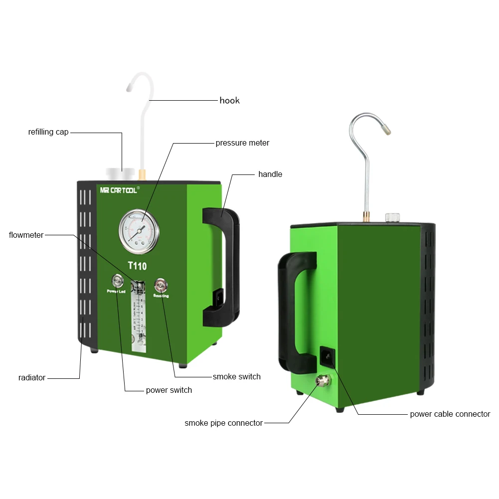 Автомобильный детектор дыма универсальный инструмент для диагностики