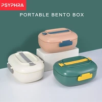 lunch box microwave japanese style for school kids children food storage container office insulated portable cute bento box