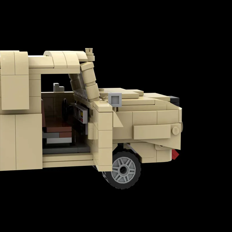 

build moc Dumb and Dumbed brick car camping model MOC-20096 diy building blocks toy Gift designer for boys