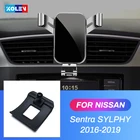 Автомобильный мобильный телефон держатель для Nissan Sentra SYLPHY B17 2016 2017 2018 2019 тяжести стенд, устанавливаемое на вентиляционное отверстие в салоне автомобиля Специальное крепление навигатора
