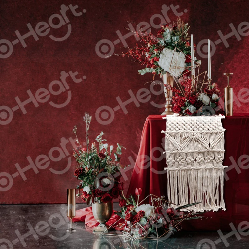 OHEART 160 см Бохо Свадебный макраме настольная дорожка украшение ручной работы с