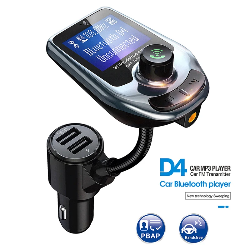 Беспроводной Bluetooth fm передатчик MP3 радио адаптер автомобильный комплект USB