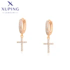 Xuping ювелирные изделия Новое поступление модные серьги золотого цвета в форме Креста для женщин подарок A00861729